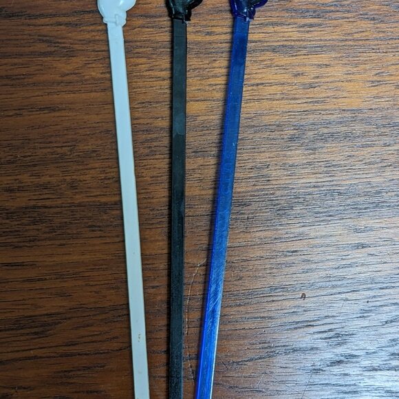 Vintage Playboy Club Cocktail Swizzle Sticks - Lot of 3 - Picture 6 of 6